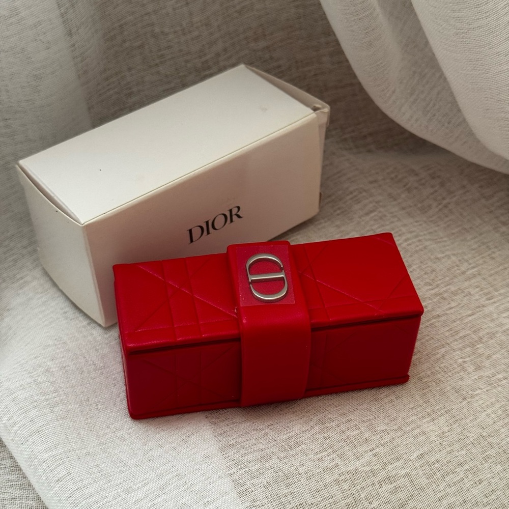Dior Red Lipstick Case